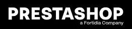 Logotipo oficial de PrestaShop, plataforma de comercio electrónico de código abierto utilizada para la creación de tiendas online.